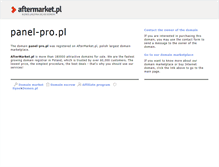 Tablet Screenshot of panel-pro.pl